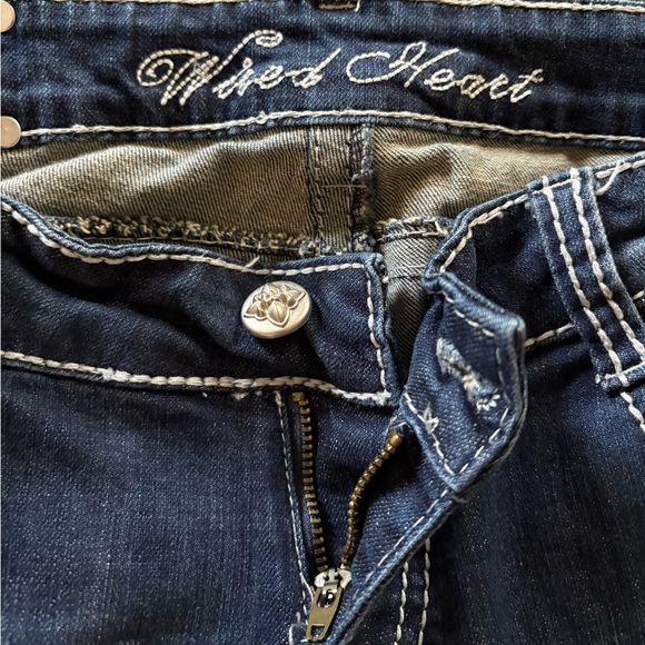 Women’s Wired Heart bootcut jeans - Picture 1 of 4